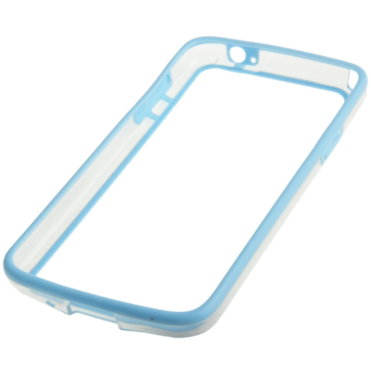 Transparent Plastic + TPU Bumper Frame for Galaxy S IV Active / i9295