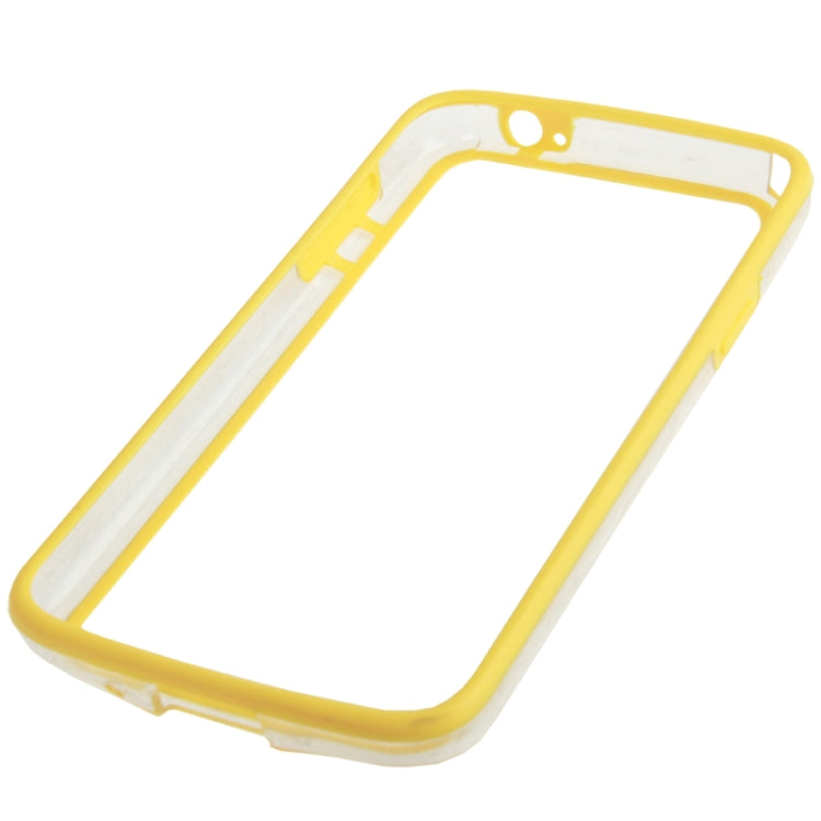 Transparent Plastic + TPU Bumper Frame for Galaxy S IV Active / i9295