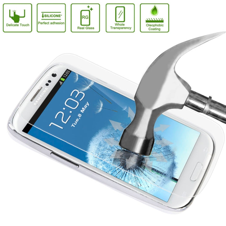 0.4mm Explosion-proof Tempered Glass Film for Galaxy S III / i9300