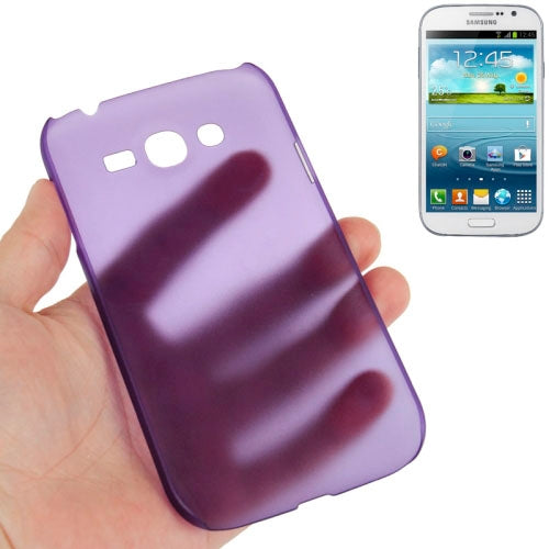 0.6mm Ultra Thin Translucent Plastic Case for Galaxy Grand Duos / i9082