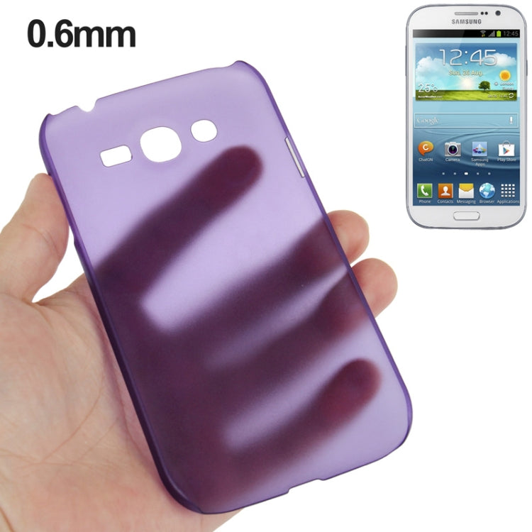 0.6mm Ultra Thin Translucent Plastic Case for Galaxy Grand Duos / i9082