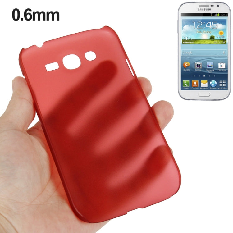 0.6mm Ultra Thin Translucent Plastic Case for Galaxy Grand Duos / i9082