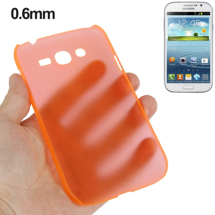 0.6mm Ultra Thin Translucent Plastic Case for Galaxy Grand Duos / i9082