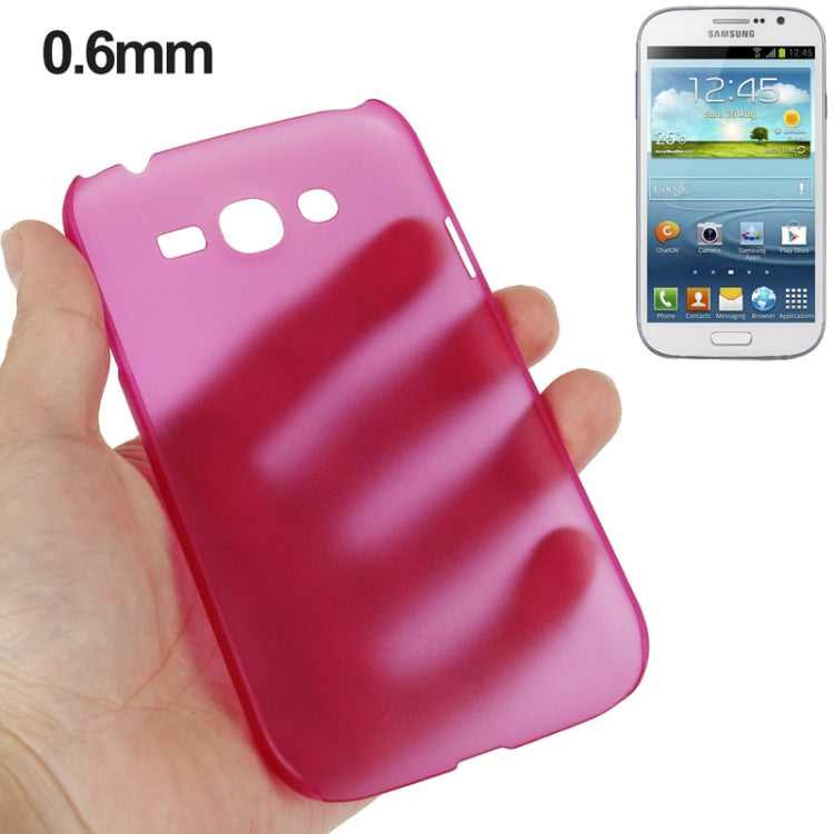 0.6mm Ultra Thin Translucent Plastic Case for Galaxy Grand Duos / i9082