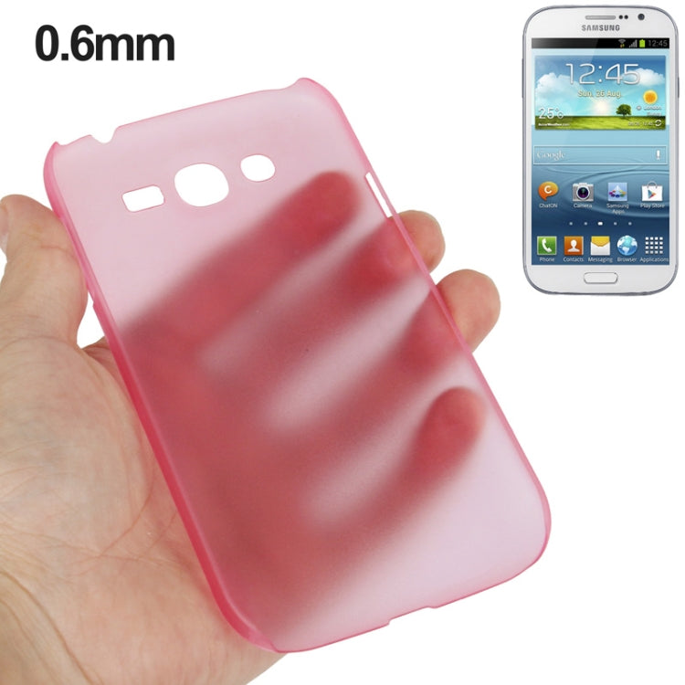 0.6mm Ultra Thin Translucent Plastic Case for Galaxy Grand Duos / i9082