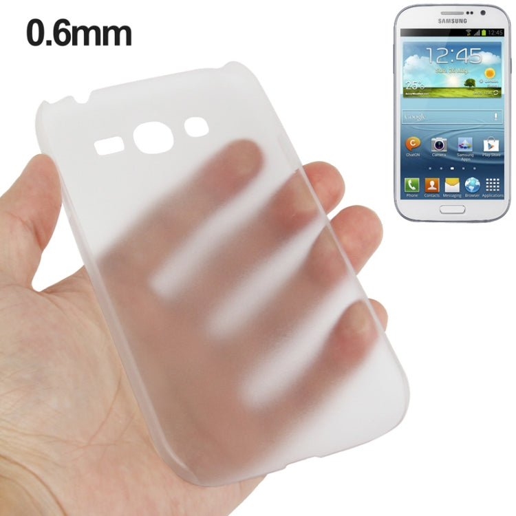 0.6mm Ultra Thin Translucent Plastic Case for Galaxy Grand Duos / i9082