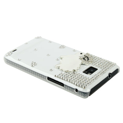 Sheep Style Handmade Diamond Encrusted Shell for Galaxy S II / i9100