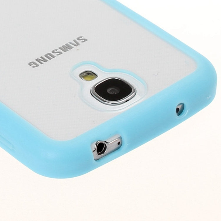 Transparent Plastic + TPU Frame Case for Galaxy S IV / i9500