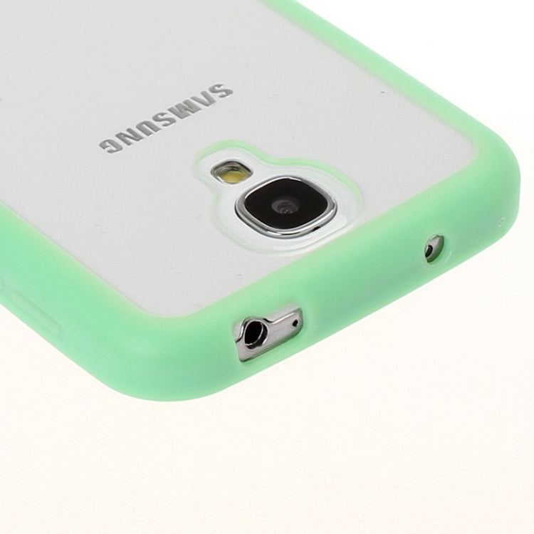 Transparent Plastic + TPU Frame Case for Galaxy S IV / i9500