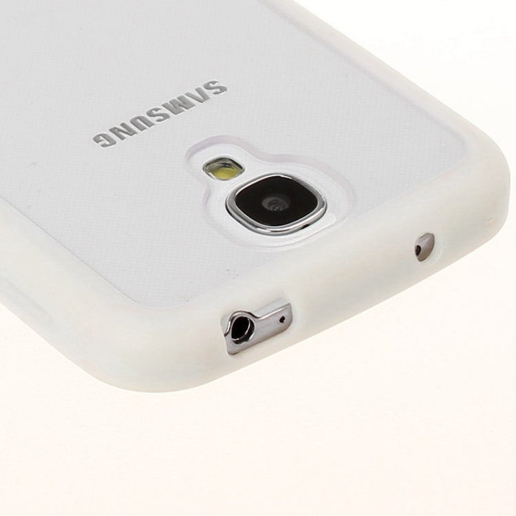 Transparent Plastic + TPU Frame Case for Galaxy S IV / i9500