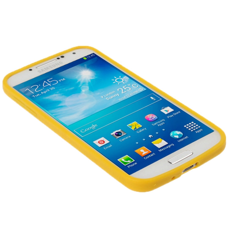 Transparent Plastic + TPU Frame Case for Galaxy S IV / i9500