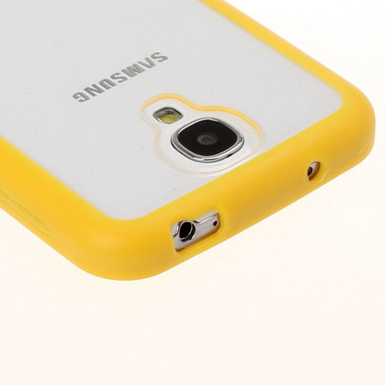Transparent Plastic + TPU Frame Case for Galaxy S IV / i9500