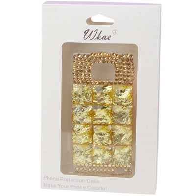 Bricks Crystal Diamond Encrusted Translucent PC Case for Galaxy S II / i9100
