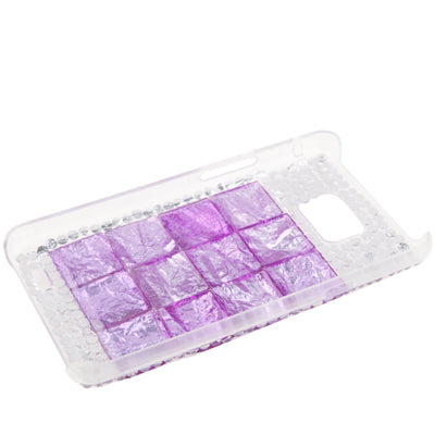 Bricks Crystal Diamond Encrusted Translucent PC Case for Galaxy S II / i9100