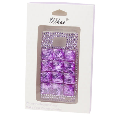 Bricks Crystal Diamond Encrusted Translucent PC Case for Galaxy S II / i9100