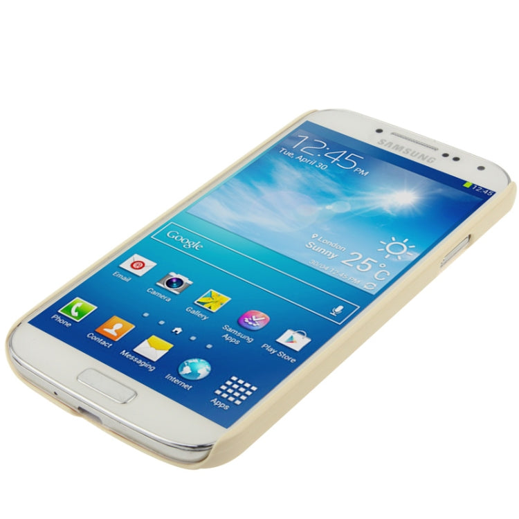 Diamond Style Golden Rivet Plastic Protective Case for Galaxy S IV / i9500