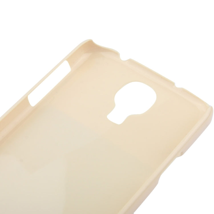 Diamond Style Golden Rivet Plastic Protective Case for Galaxy S IV / i9500