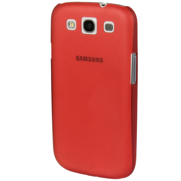0.6mm Ultra Thin Translucent Plastic Protective Case for Galaxy SIII / i9300