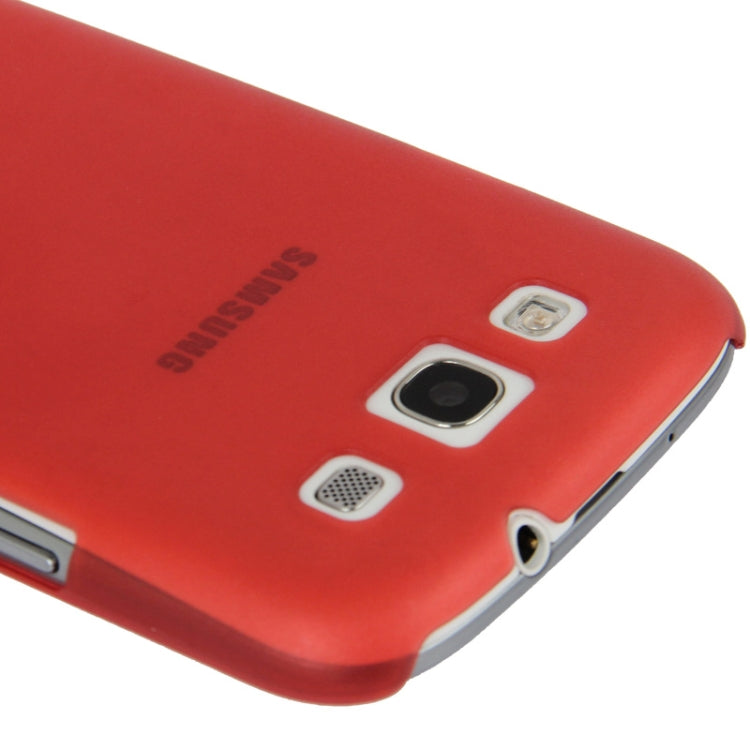 0.6mm Ultra Thin Translucent Plastic Protective Case for Galaxy SIII / i9300