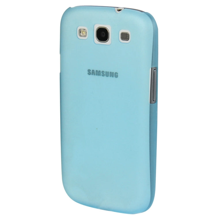 0.6mm Ultra Thin Translucent Plastic Protective Case for Galaxy SIII / i9300