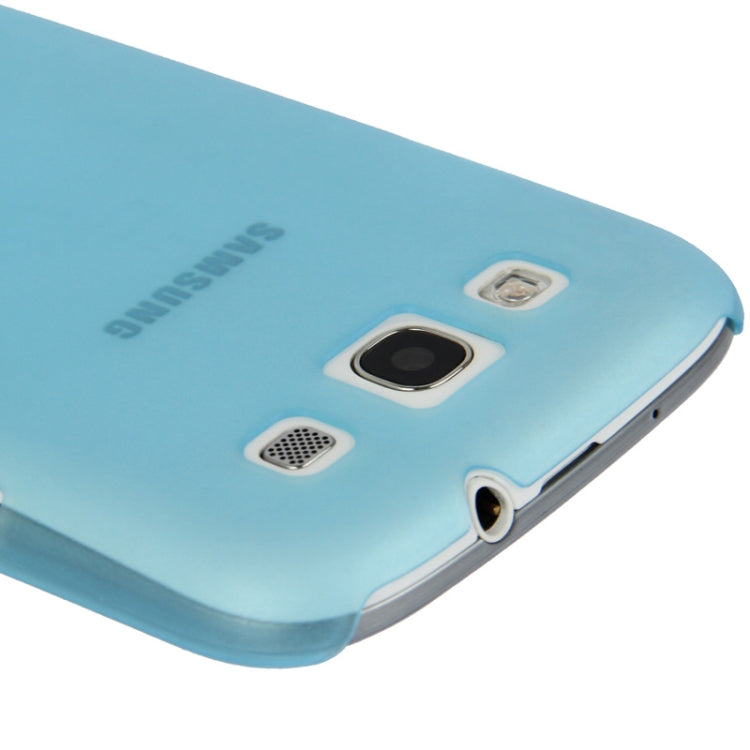 0.6mm Ultra Thin Translucent Plastic Protective Case for Galaxy SIII / i9300