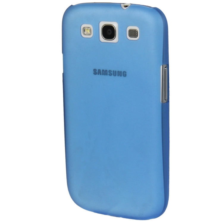 0.6mm Ultra Thin Translucent Plastic Protective Case for Galaxy SIII / i9300