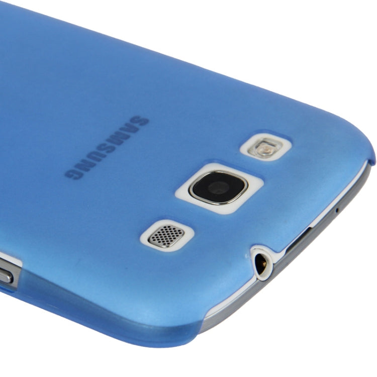 0.6mm Ultra Thin Translucent Plastic Protective Case for Galaxy SIII / i9300