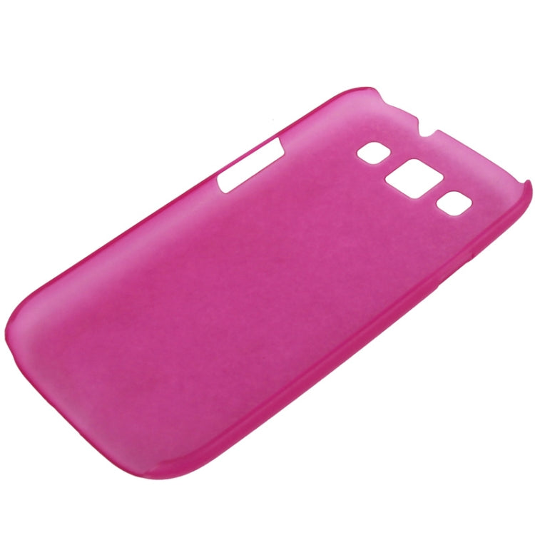 0.6mm Ultra Thin Translucent Plastic Protective Case for Galaxy SIII / i9300