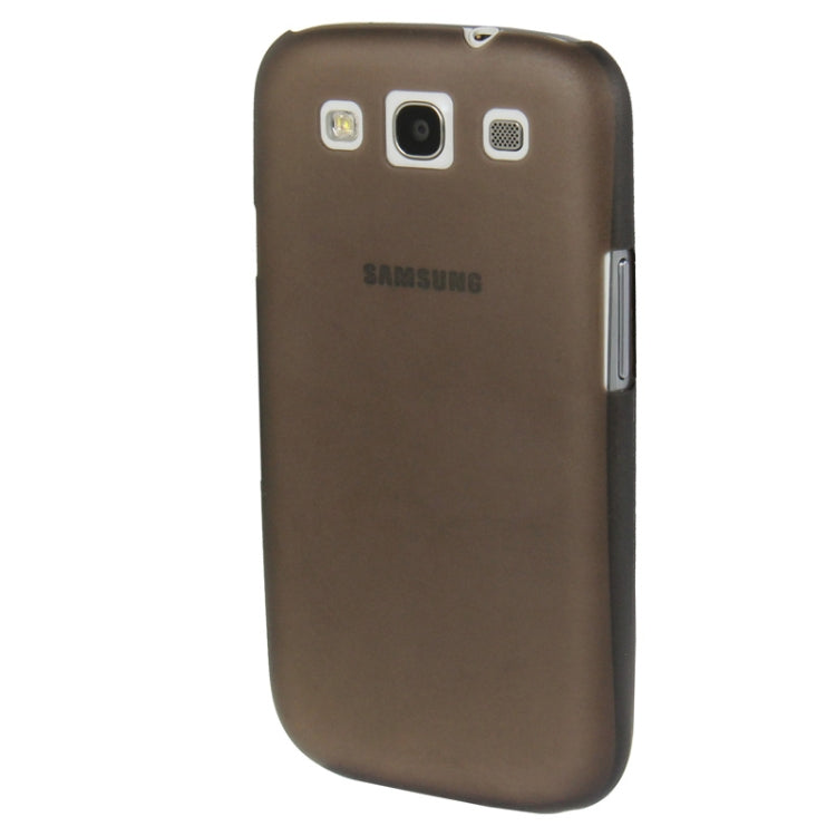 0.6mm Ultra Thin Translucent Plastic Protective Case for Galaxy SIII / i9300