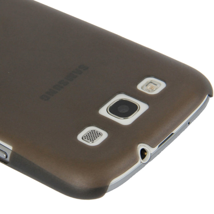 0.6mm Ultra Thin Translucent Plastic Protective Case for Galaxy SIII / i9300