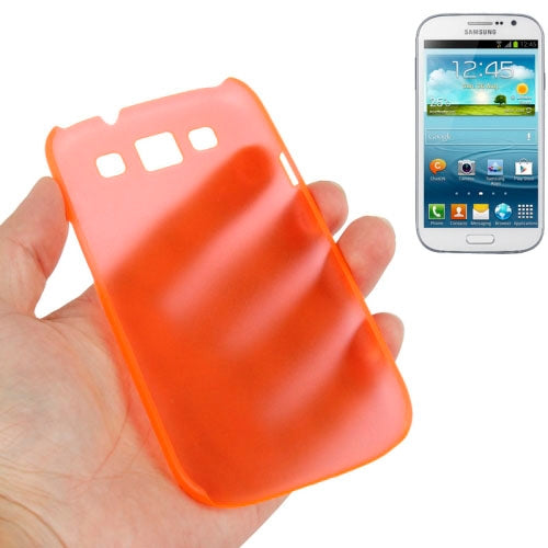 0.6mm Ultra Thin Translucent Plastic Protective Case for Galaxy SIII / i9300