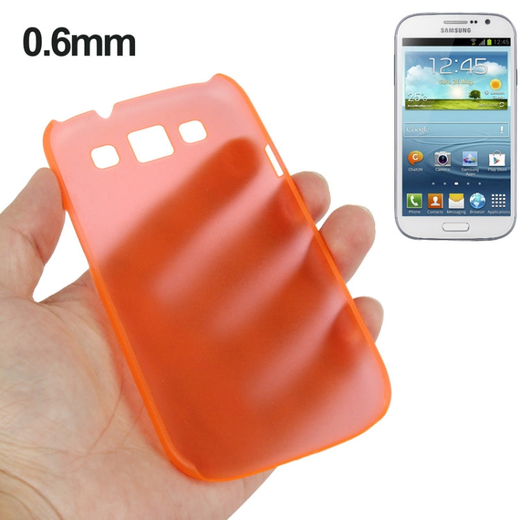 0.6mm Ultra Thin Translucent Plastic Protective Case for Galaxy SIII / i9300