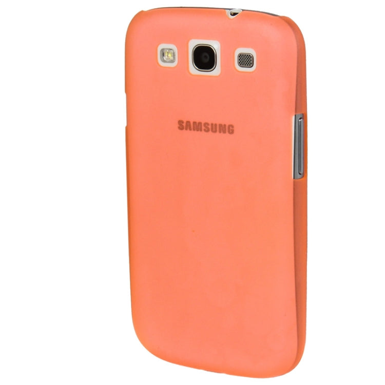 0.6mm Ultra Thin Translucent Plastic Protective Case for Galaxy SIII / i9300