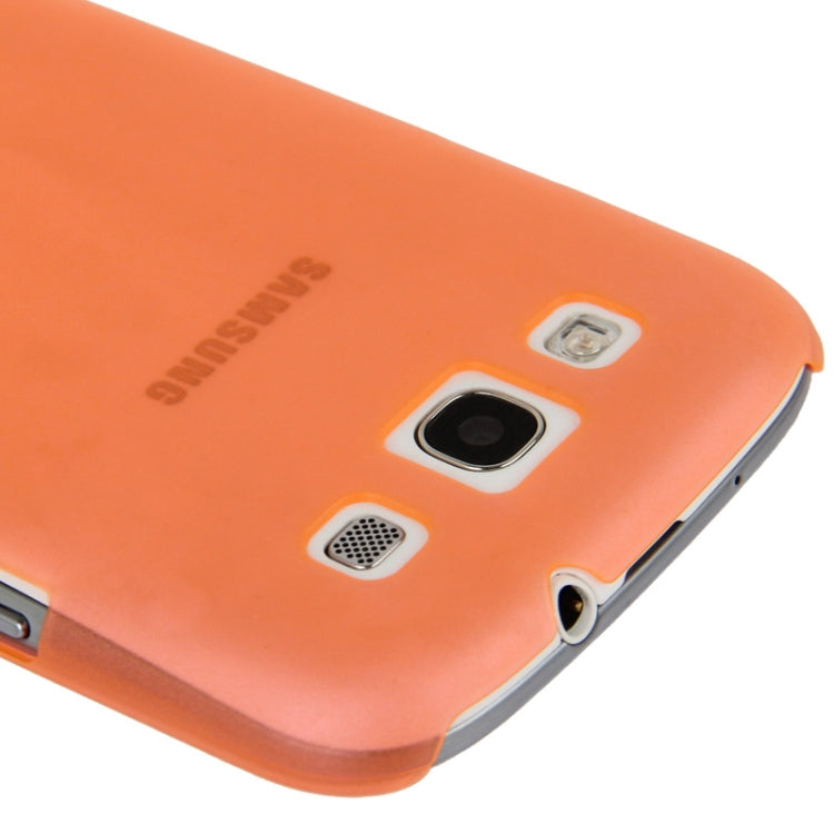 0.6mm Ultra Thin Translucent Plastic Protective Case for Galaxy SIII / i9300