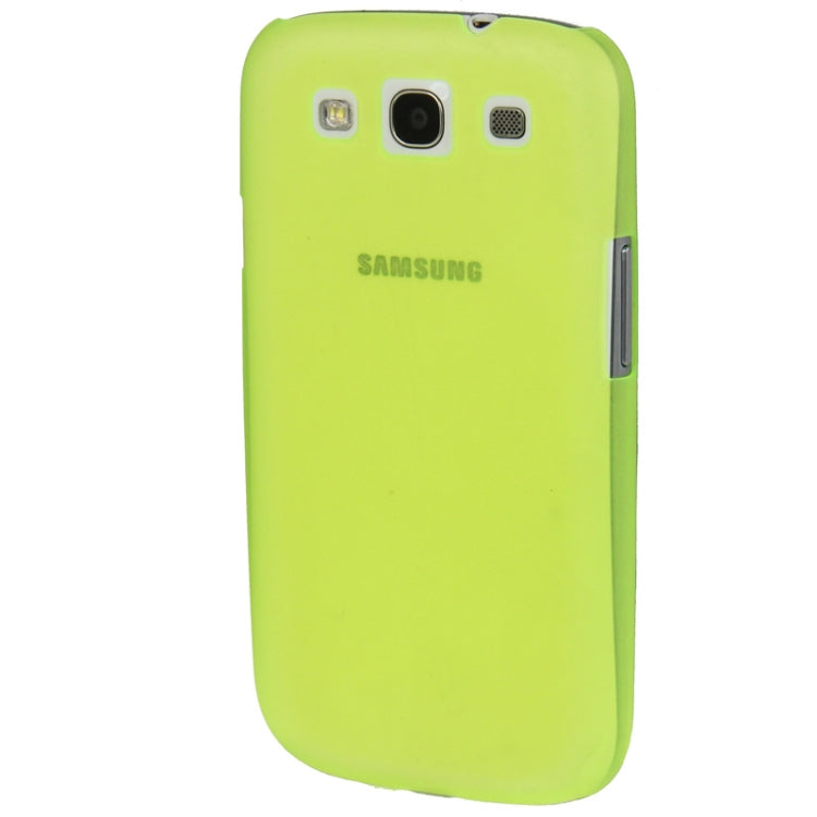 0.6mm Ultra Thin Translucent Plastic Protective Case for Galaxy SIII / i9300