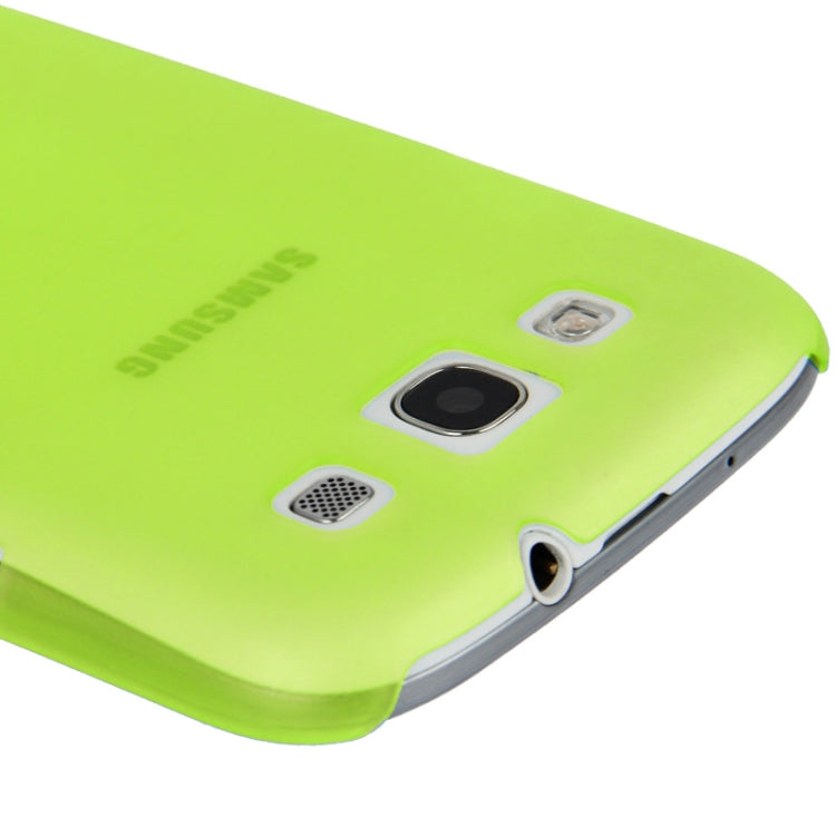 0.6mm Ultra Thin Translucent Plastic Protective Case for Galaxy SIII / i9300