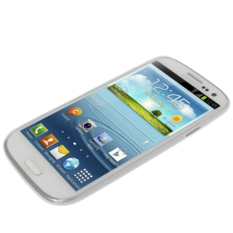0.6mm Ultra Thin Translucent Plastic Protective Case for Galaxy SIII / i9300
