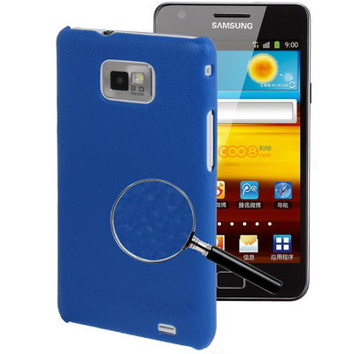 Pebble Texture Plastic Protective Case for Galaxy S II / i9100