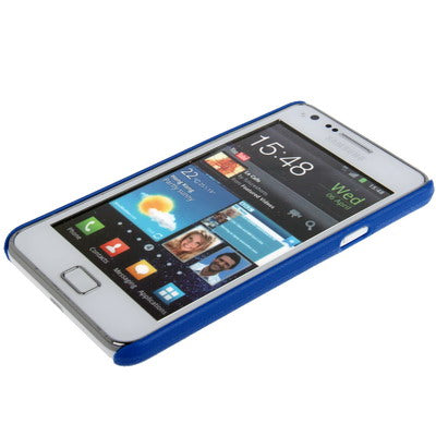 Pebble Texture Plastic Protective Case for Galaxy S II / i9100