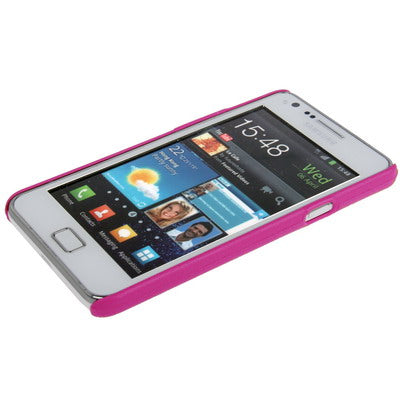 Pebble Texture Plastic Protective Case for Galaxy S II / i9100