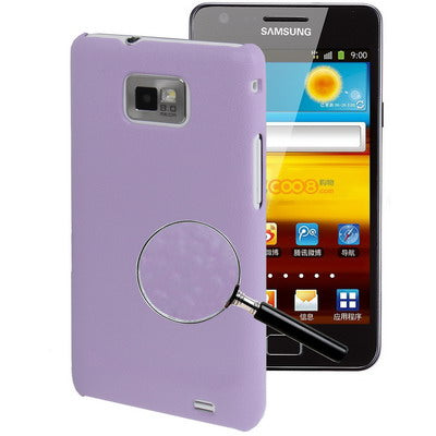 Pebble Texture Plastic Protective Case for Galaxy S II / i9100