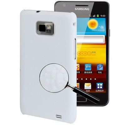 Pebble Texture Plastic Protective Case for Galaxy S II / i9100