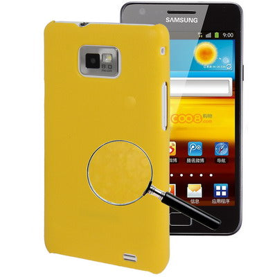 Pebble Texture Plastic Protective Case for Galaxy S II / i9100
