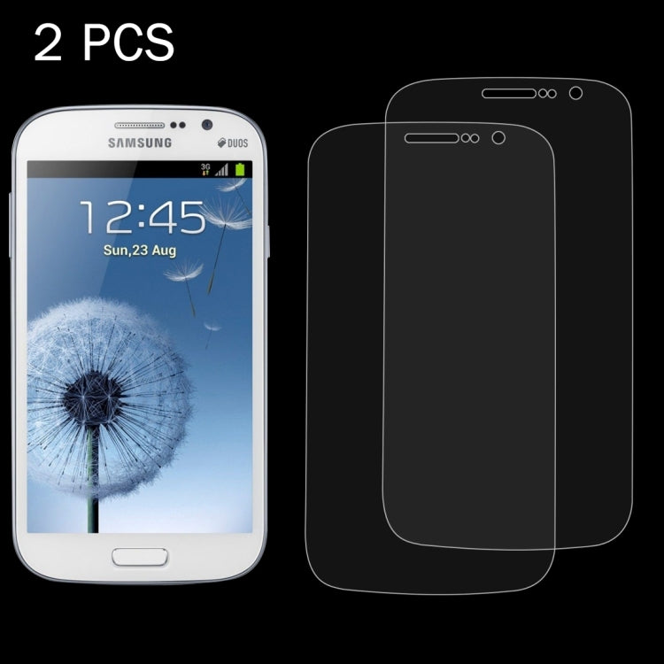 2 PCS 0.26mm 9H Surface Hardness 2.5D Explosion-proof Tempered Glass Screen Film for Galaxy Grand Duos / i9082 / i9060