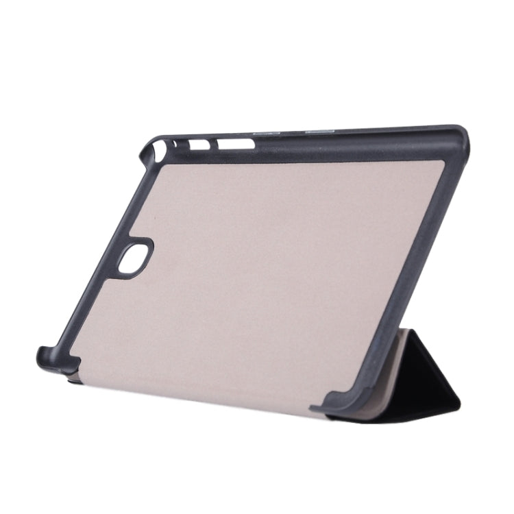 Karst Texture Leather Case with 3-folding Holder for Galaxy Tab A 8.0 / T350