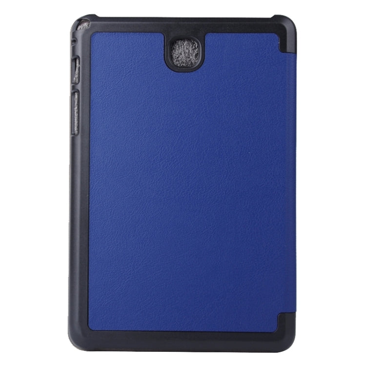 Karst Texture Leather Case with 3-folding Holder for Galaxy Tab A 8.0 / T350