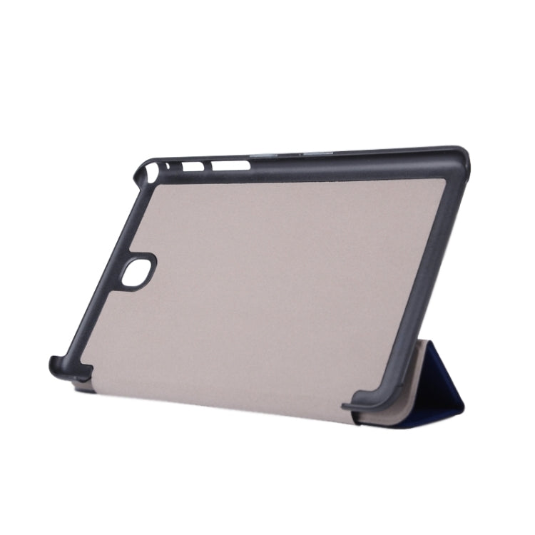 Karst Texture Leather Case with 3-folding Holder for Galaxy Tab A 8.0 / T350