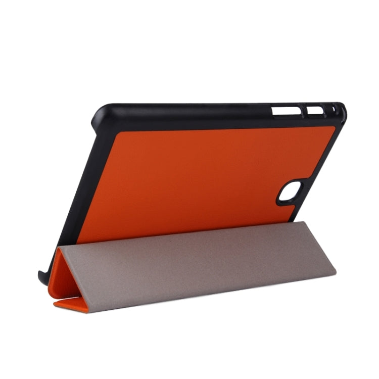 Karst Texture Leather Case with 3-folding Holder for Galaxy Tab A 8.0 / T350