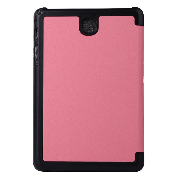 Karst Texture Leather Case with 3-folding Holder for Galaxy Tab A 8.0 / T350