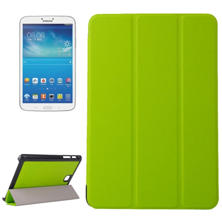 Karst Texture Leather Case with 3-folding Holder for Galaxy Tab A 8.0 / T350